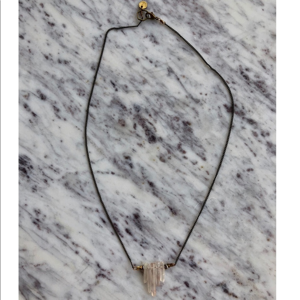 Crystal Gemstone Necklace